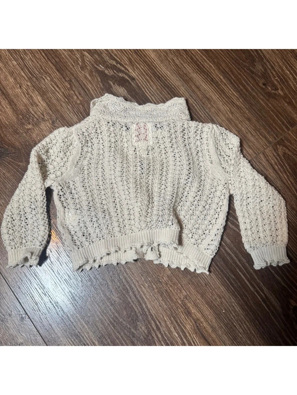 GAP × DÔEN Pointelle Knit Cardigan | 6–12 Months